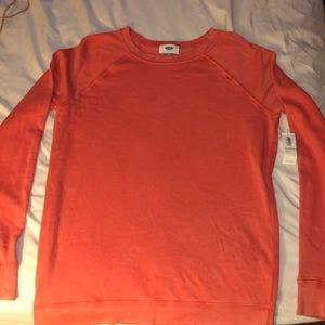 NWT OLD NAVY CORAL SWEATSHIRT